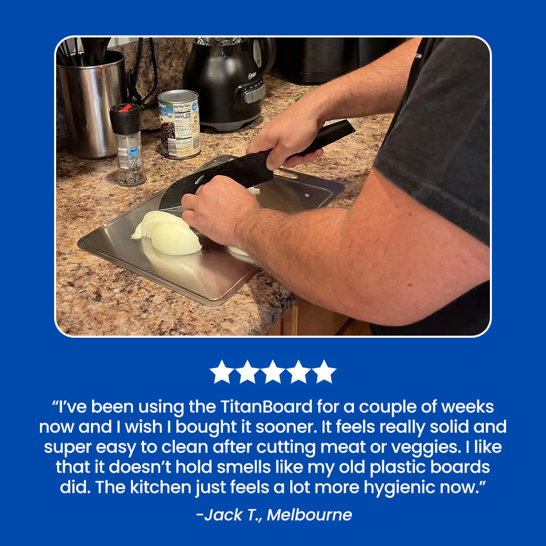 IntelliChef™ Titanium Chopping Board