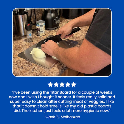 IntelliChef™ Titanium Chopping Board